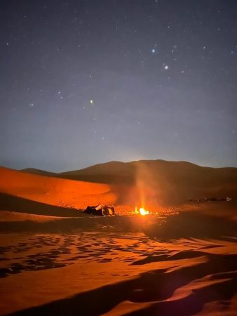 Night desert